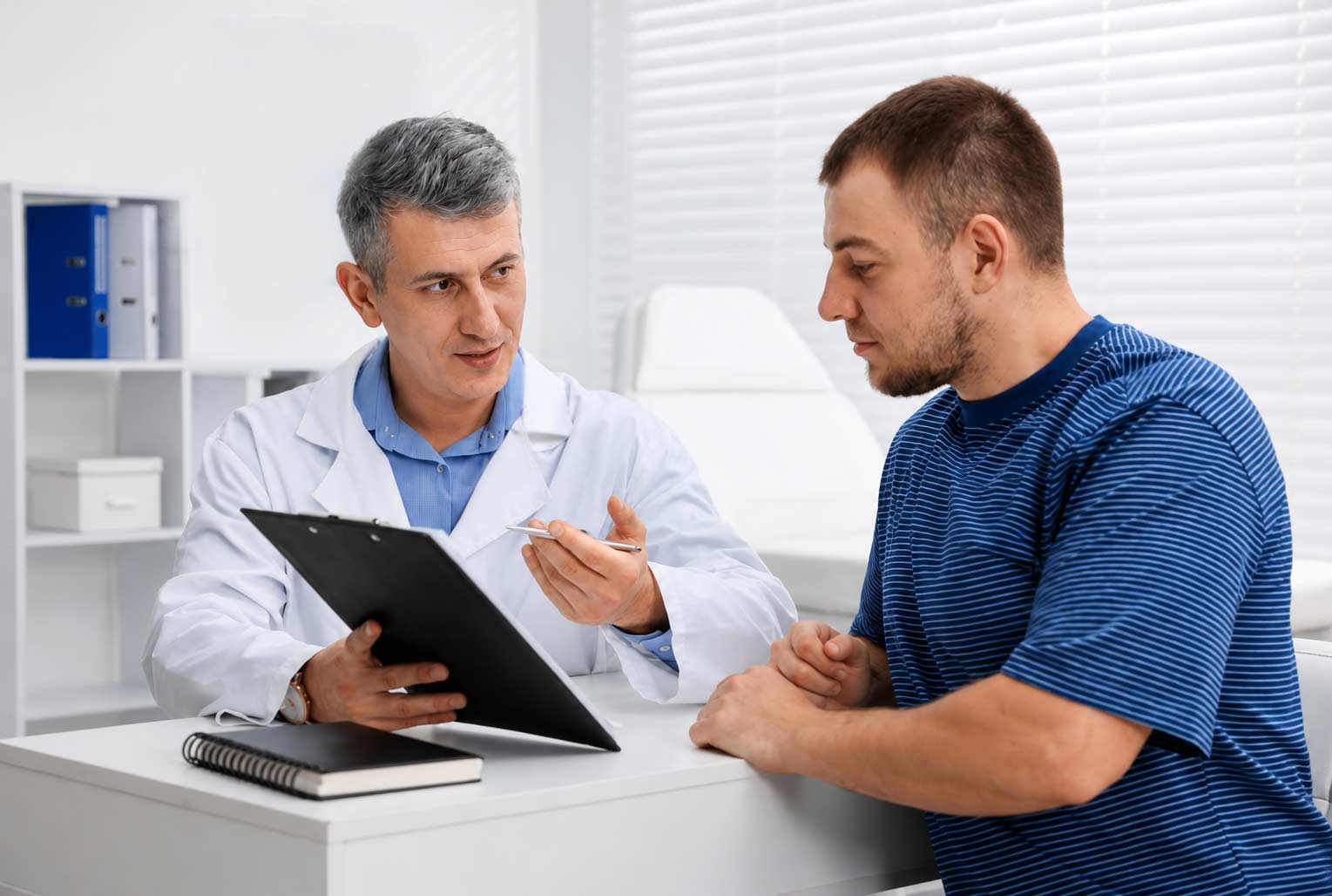 AI klinik eşleştirme görseli